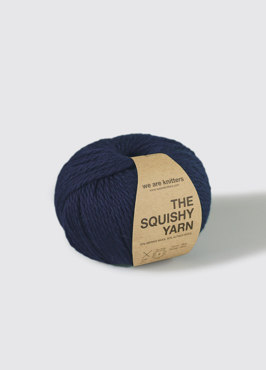 The Squishy Yarn Navy Blue