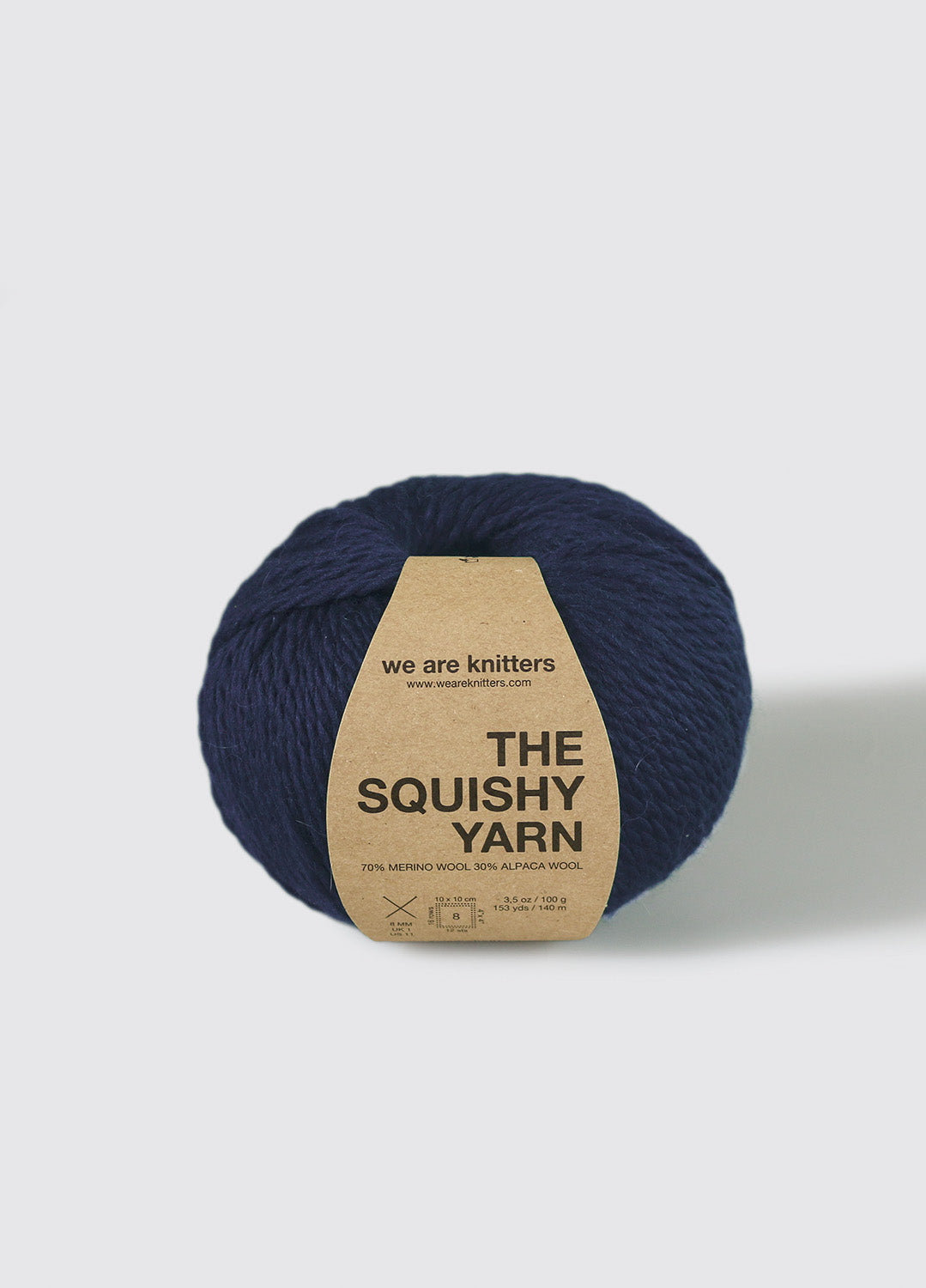 The Squishy Yarn Navy Blue