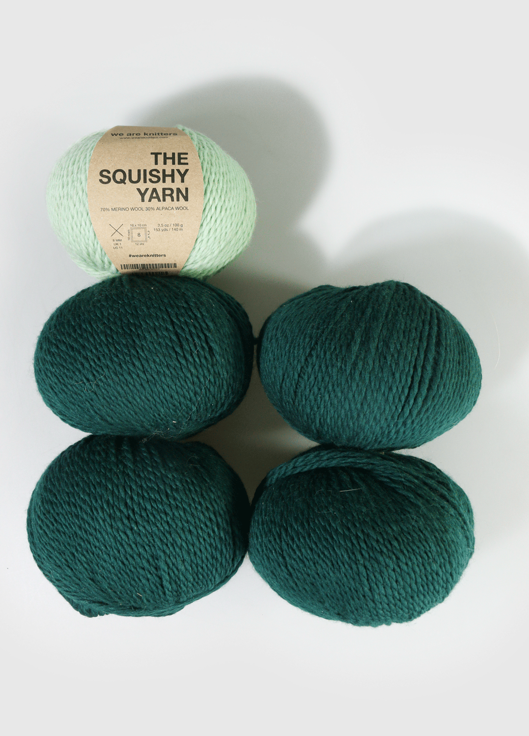 Pack de 5 Ovillos de Squishy Yarn