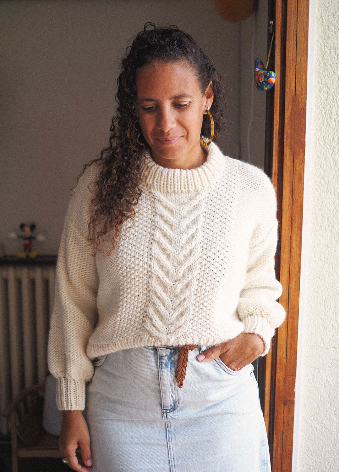 Poudreuse Sweater x @atelieremilie Pattern