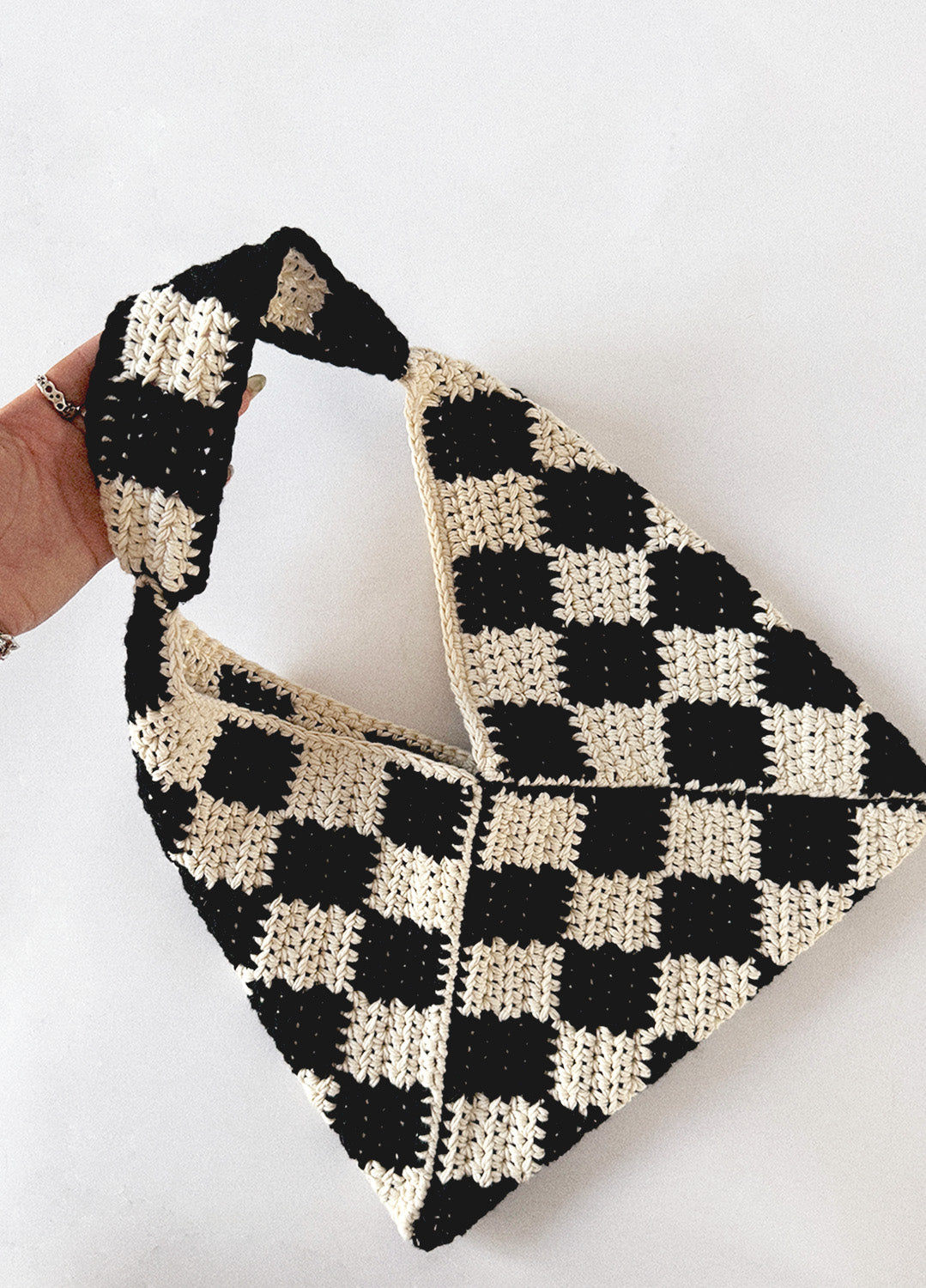Checkered Bag Pattern @Belinalilly