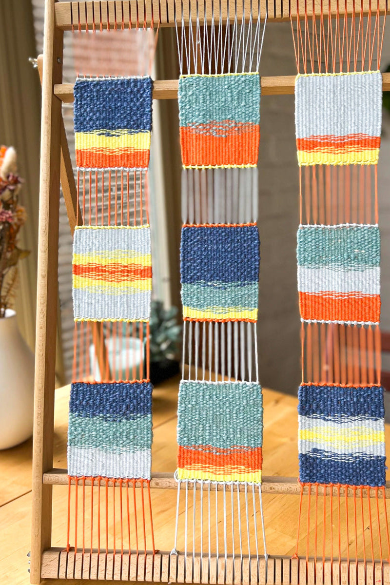 Coasters Weaving Kit - Supplies and Small loom with Pattern x Painted Sky Textiles - Coming Soon
