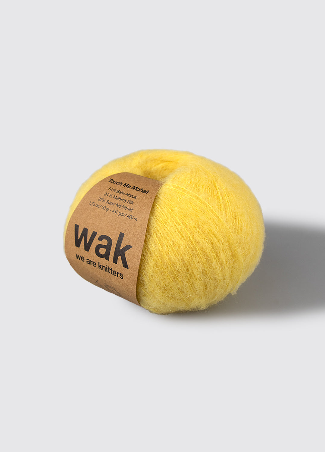 Touch me Mohair Gen Z Yellow – We Are Knitters