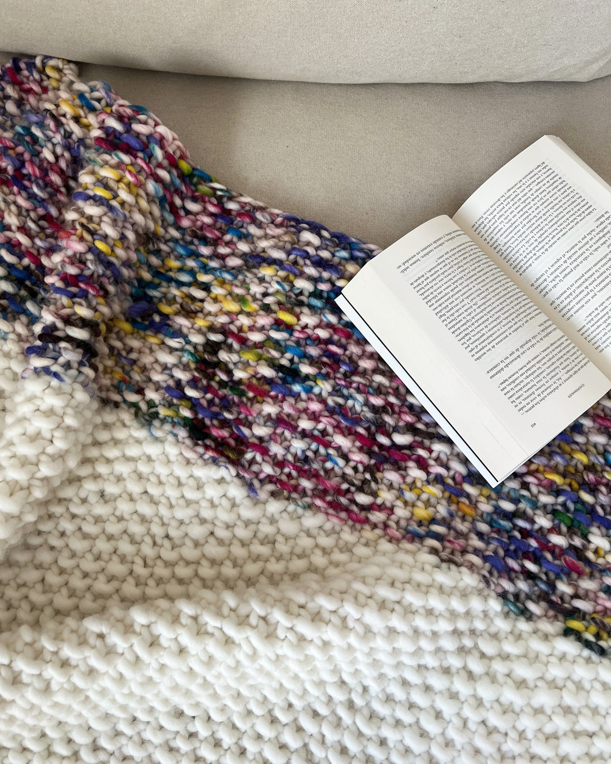 Sprinkle Udon Blanket Kit – We Are Knitters Sprinkle Udon Blanket Kit – We Are Knitters