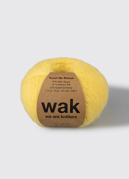 Touch me Mohair Gen Z Yellow – We Are Knitters