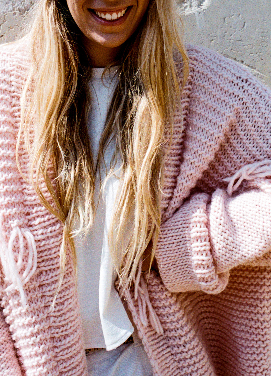 Romy Cardigan x @fringeandfrange Kit – We Are Knitters