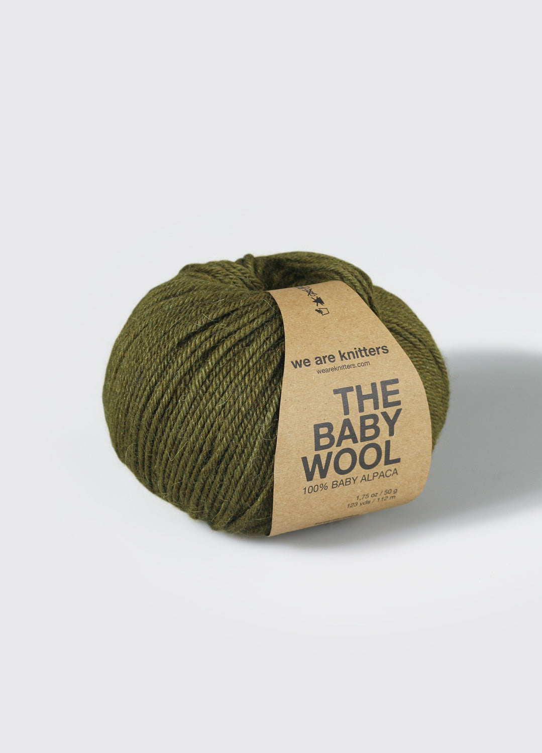 Baby Alpaca Olive – We Are Knitters